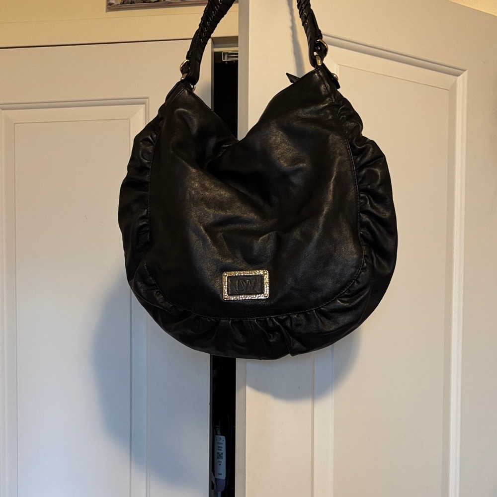 Diane Von Furstenberg Black Hobo Bag
